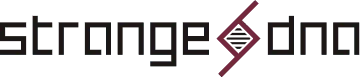 Strange DNA logo